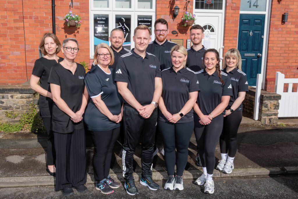 staff team group stockton heath physiotherapy and wellness