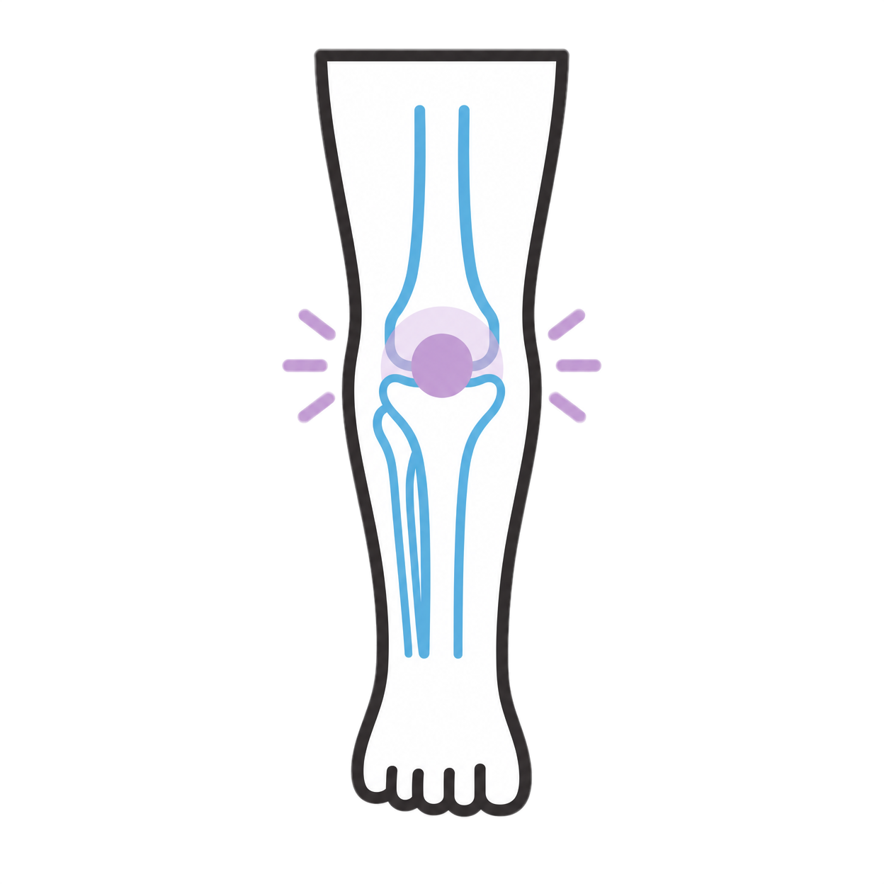 knee pain alt icon